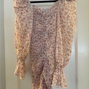 Princess Polly Floral Ruched Dress